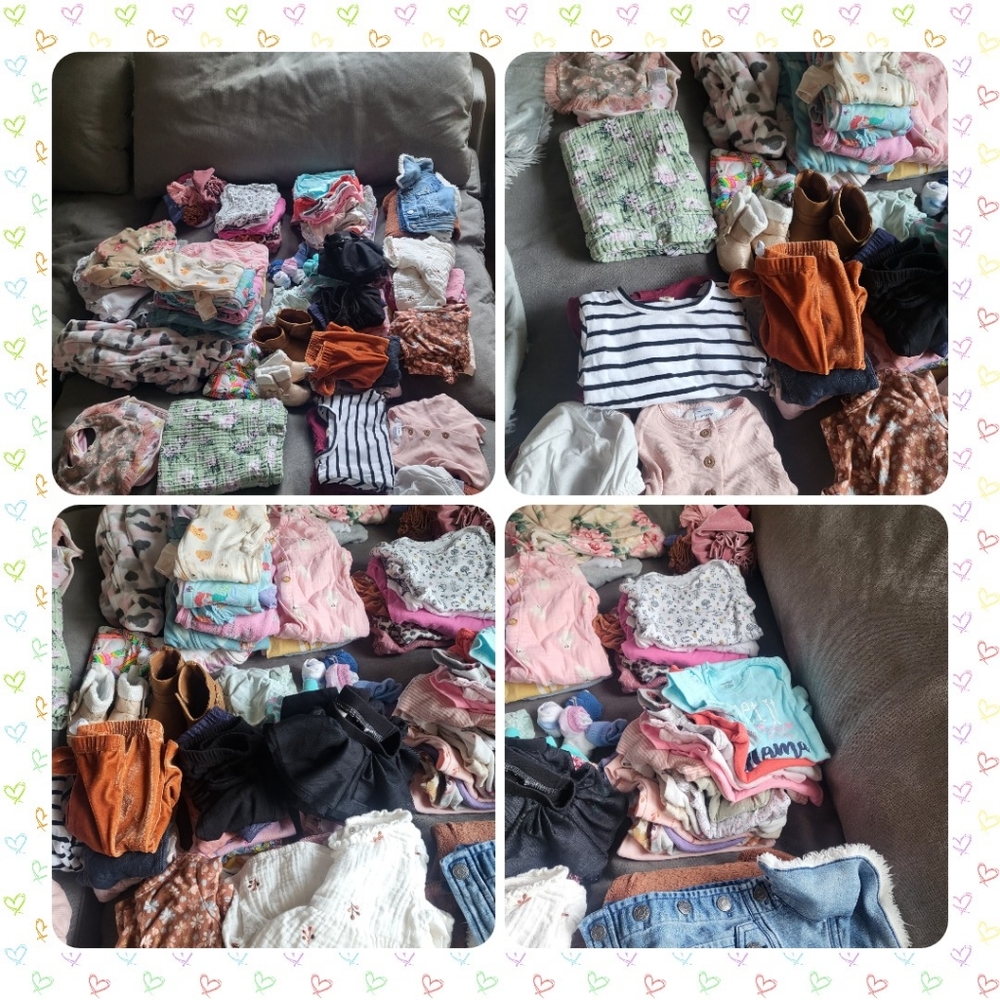 3-6 month girl clothes
